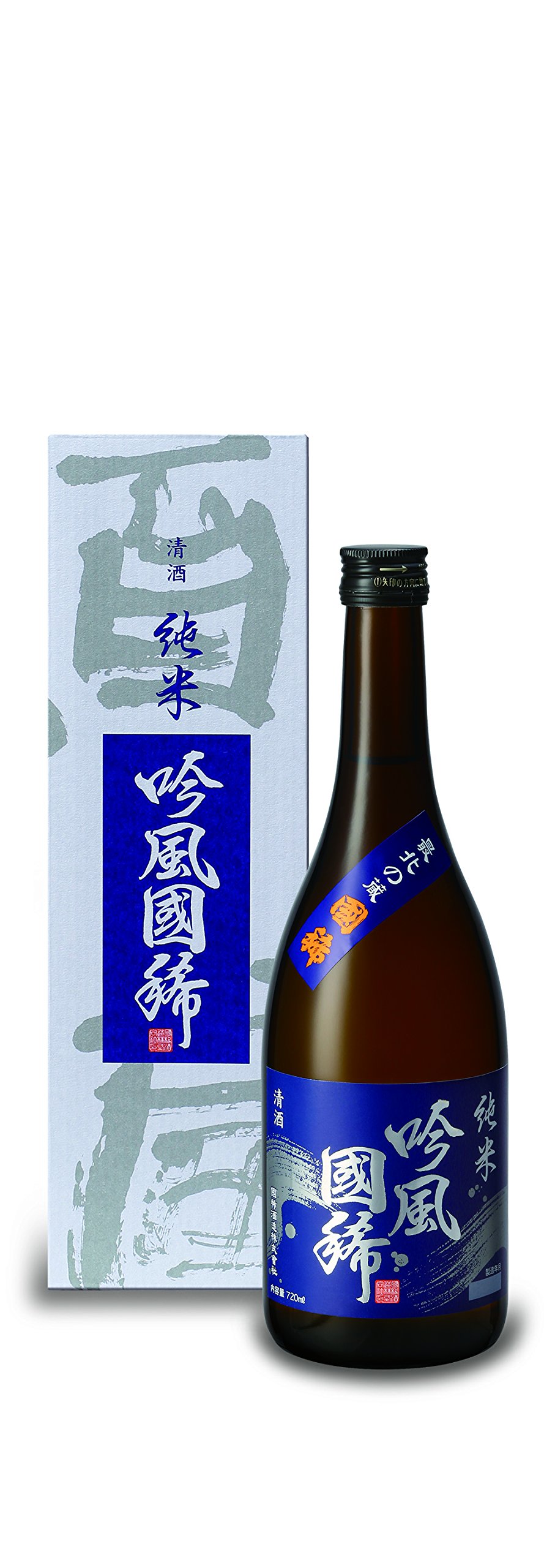 Amazon.co.jp: 国稀酒造 純米吟風国稀 [ 日本酒 北海道 720ml ] : 食品
